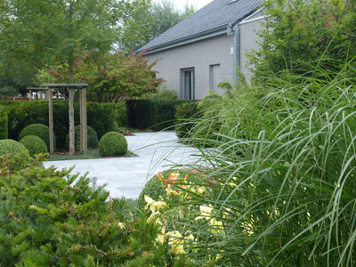 landscape architect residential garden Jabbeke