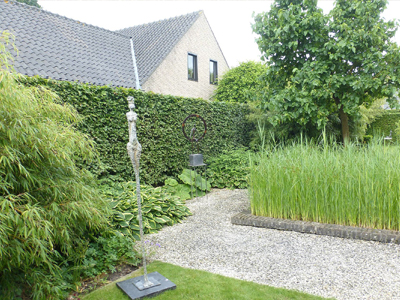 Landscape architecture city garden Jabbeke Belgium