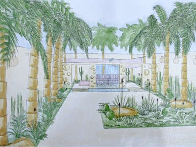 landscape architect projects private garden