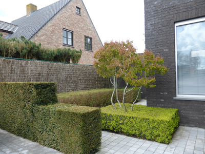 landscape architect office park Crelan Belgium
