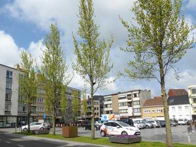 landscape architect projects Gistel city centre